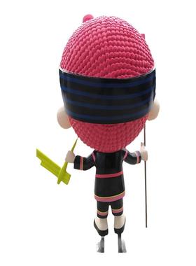 风景卡通荔枝吉祥物娃娃雕塑玻璃钢仿真水果公仔户外果园基地摆件