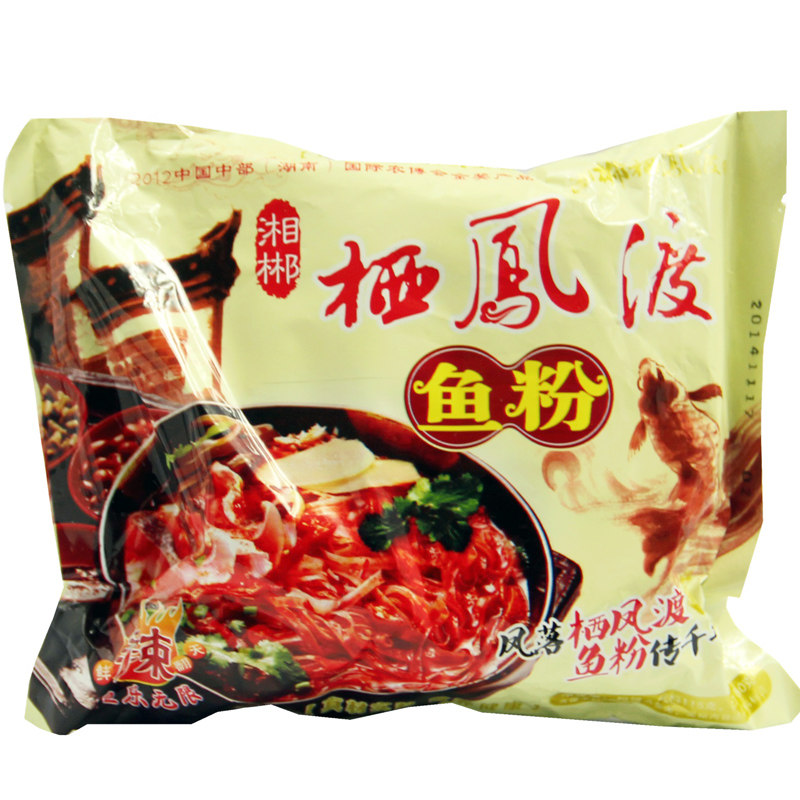 袋装原味速食早餐湖南栖凤渡鱼粉