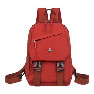 多功能两用双肩包单肩斜挎骑行轻便胸包通勤旅行防水小背包登山包