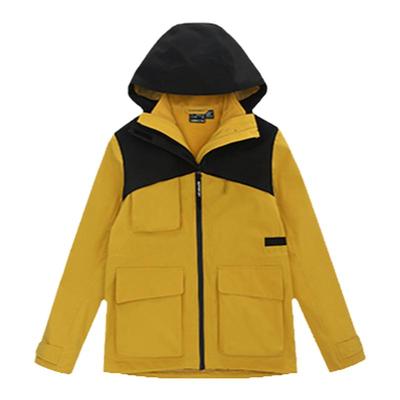 诺思山防风防水抓绒内胆冲锋衣