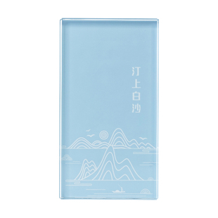 汀上白沙 美睫师专用水晶台【滴胶取毛】