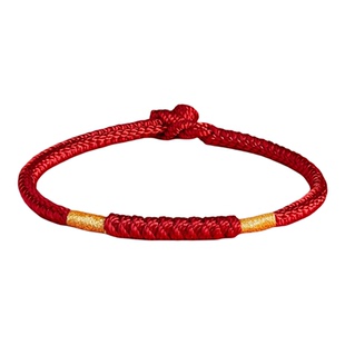 普陀山红绳女本命年红手绳金刚结好运手链男2026太岁解化护身红绳