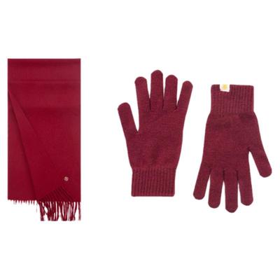 万事利羊毛围巾手套礼盒