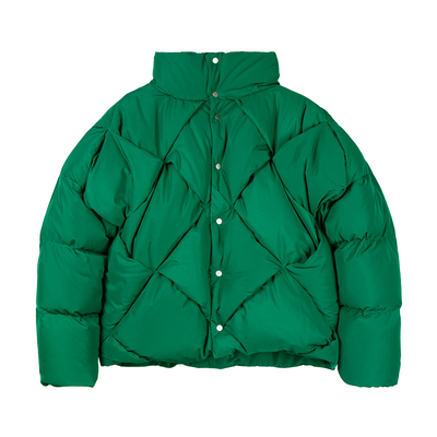 Unawares立领编织结构羽绒服