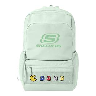 斯凯奇双肩包女大容量通勤电脑背包2025新款防泼水初高中学生书包