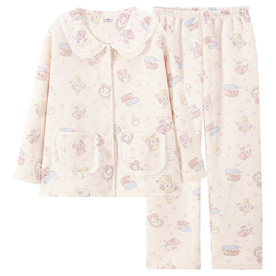 空气棉mikko睡衣秋冬季可爱