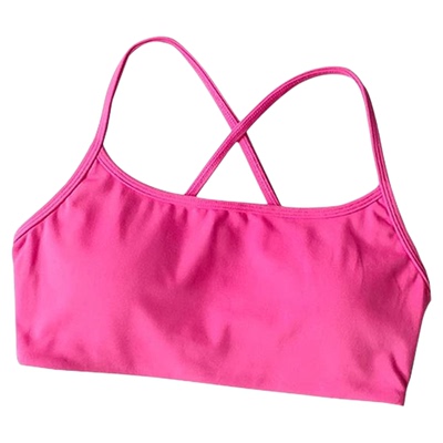 细肩带瑜伽美背女健身大露背抹胸