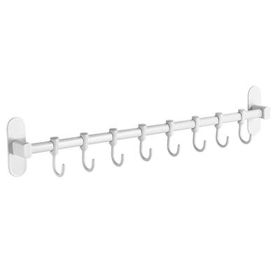 免打孔北欧风不锈钢厨房挂钩挂杆