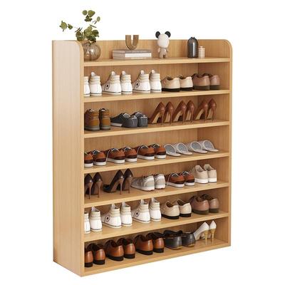 简约现代实木多层家用鞋架鞋柜