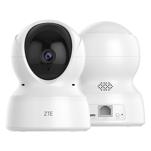 zte中兴监控摄像头400万像素2.5K守护神云台超高清画质AI全景看家用侦测双向对讲无线wifi可连手机远程遥控