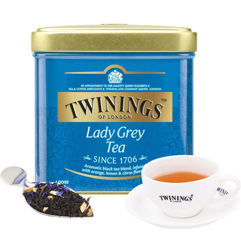 【直播推荐】 川宁twinings进口仕女伯爵红茶100g 散茶红茶茶叶