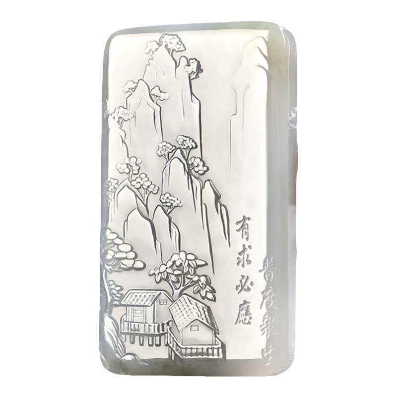 新疆和田玉烟紫站莲观音菩萨吊坠