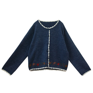 6折【三行情诗】秋冬针织套装女半身裙2025新款针织毛衣开衫外套