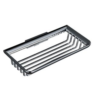 轻奢浴室香皂架不锈钢壁挂式肥皂置物架酒店卫生间肥皂碟沥水网篮