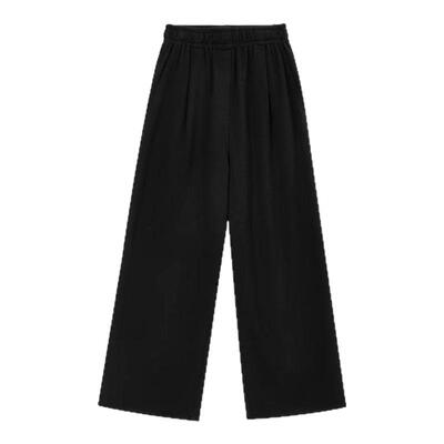 concise-white/简白25SS系列女士垂感阔腿裤银泰百货精品301257