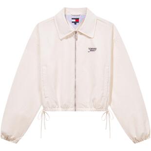 【泡泡纱】Tommy26秋冬新款女装复古刺绣灯笼袖宽松翻领夹克外套