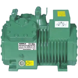 全新厂家四缸5匹低温压缩机 半封闭活塞机5HP 小型冷冻库制冷设备