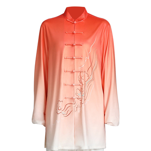 2026新款太极服男款春秋季女高端太极拳练功服八段锦武术表演服装