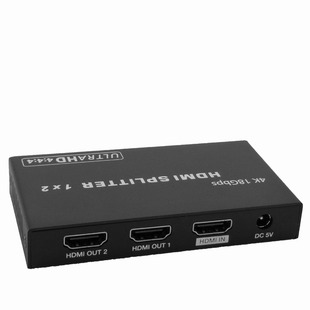4k60超高清HDMI一分二一进二出一分四8k分配器分屏器分线splitter