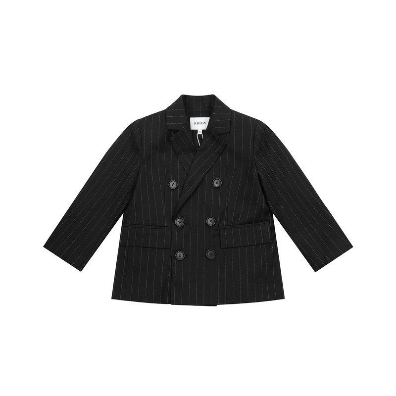 瑞比克绅士双排扣西服