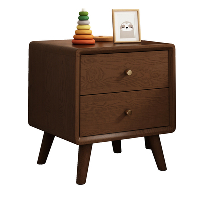 苏娅叙事小户型40cm宽实木床头柜