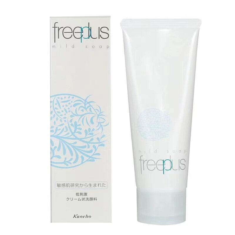 授权包邮 日本freeplus 芙丽芳丝净润洗面霜100g 氨基酸洗面奶