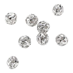 2024新款白贝母橄榄核双面凹隔片饰品手链14K18k金珠手工制作配件