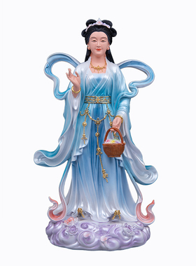 七仙女神像树脂彩绘家用摆件