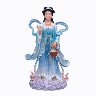 七仙女神像树脂彩绘织女天女大二三四七公主七圣姑娘娘家用摆件