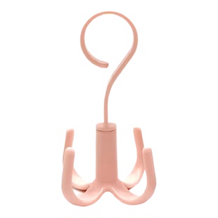 可旋转四爪挂钩衣柜多功能包包挂包神器四角帽子收纳架多爪置物架