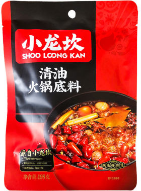 小龙坎四川清油火锅底料198g家用