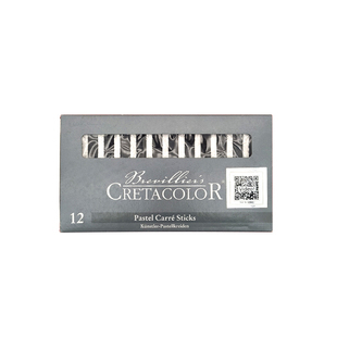 奥地利Cretacolor卡塔天然炭笔油性压缩炭棒软/中/硬 木炭条素描