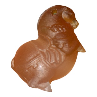 天然红玛瑙雕刻十二生肖马吊坠本命年项链唐马吊坠毛衣链车挂饰