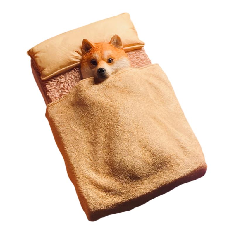 JXK柴犬单身狗模型手办冰箱贴