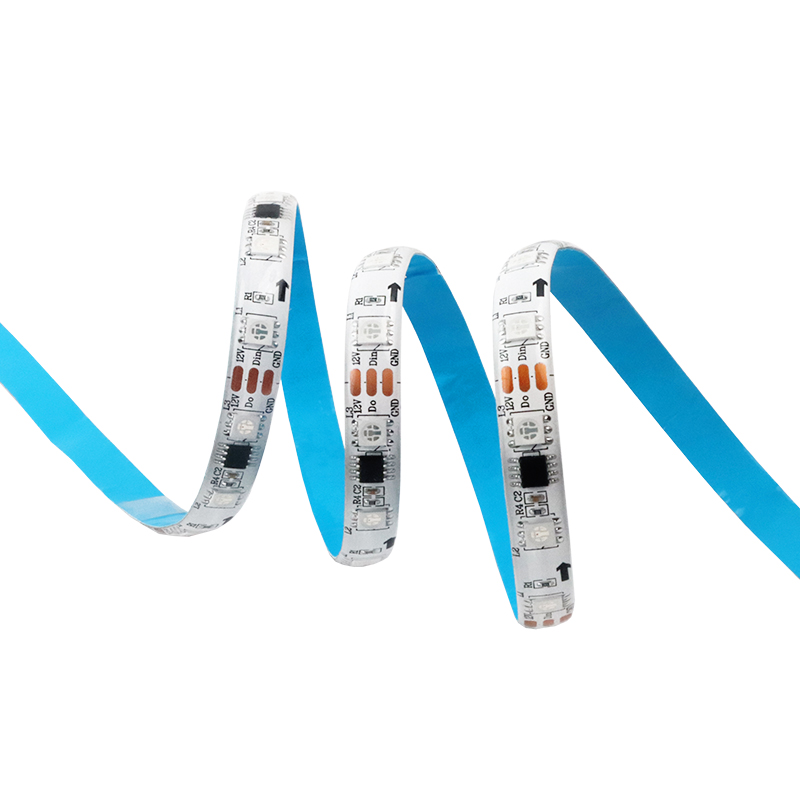 12V伏幻彩灯条5050全彩WS2811灯带流水流光跑马灯带工程炫彩灯条