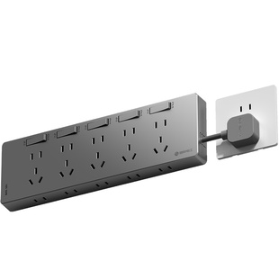 床头插座扩展转换器多功能客厅餐边柜扩展插头厨房短线插排插线板