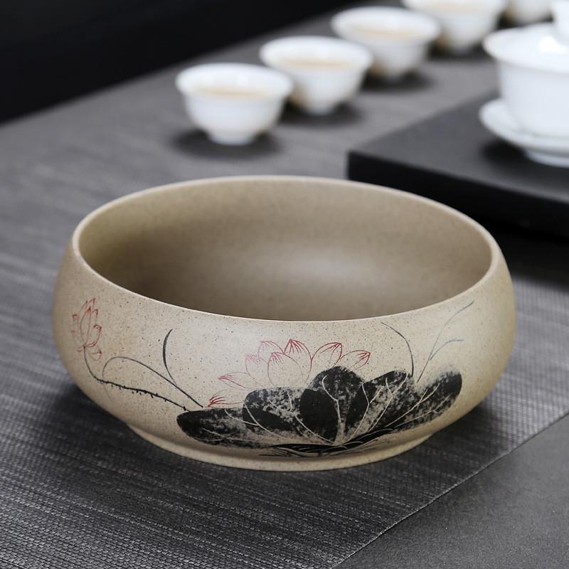 桌面垃圾桶餐桌上垃圾盒茶几上放的果皮碗家用客厅收纳小垃圾盘缸