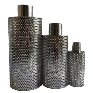 定制304不锈钢水泵过滤网筒外螺纹过滤器Y型圆柱形过滤网桶滤芯