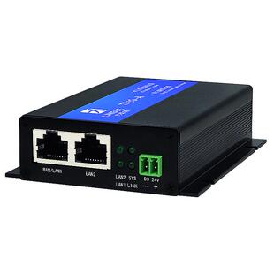 310A力必拓 4g工业路由器插卡式移动联网百兆双网口DC端子供电户外远程监控支持监测仪传感器