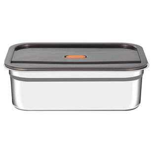 不锈钢方盆食品级方盒商用装菜盆深盆长方形密封带盖盒子家用深盘