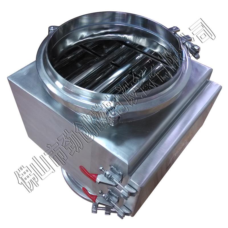 管道式双层粉料除铁器磁力强粉末除铁器质量可靠源头工厂支持定制