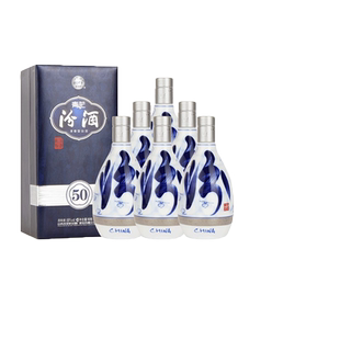 汾酒 55度汾酒青花50 清香型白酒 500ml 2018--2019年老酒