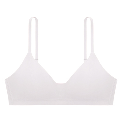 细肩带无钢圈文胸轻盈小胸不空杯