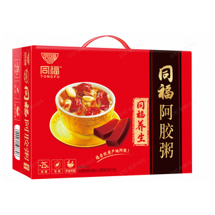 同福碗粥阿胶粥早餐即食方便速食整箱礼品礼物（临期特价2箱）