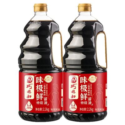 巧媳妇2.2kg味极鲜酱油特级生抽