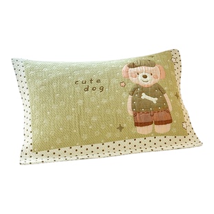 A类纯棉纱布枕巾2025新款卡通可爱枕巾加厚防头油吸汗枕头巾