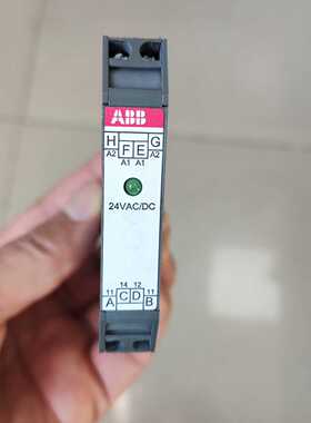 议价--ABB端子式继电器 RB121A-24VAC/DC 1SNA