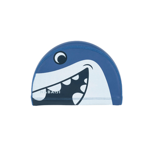 迪卡侬硅胶泳帽儿童防水不勒头游泳帽可爱时尚长发游泳护耳帽IVA4