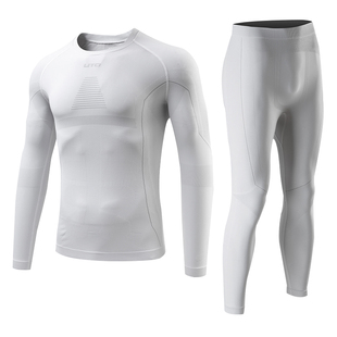 UTO悠途滑雪速干衣男户外运动跑步保暖功能内衣排汗秋衣秋裤套装