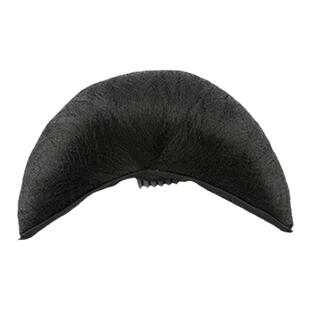 新款古装造型发包汉服万用混丝仙女牛角假发盘头光面弯月羊角发髻